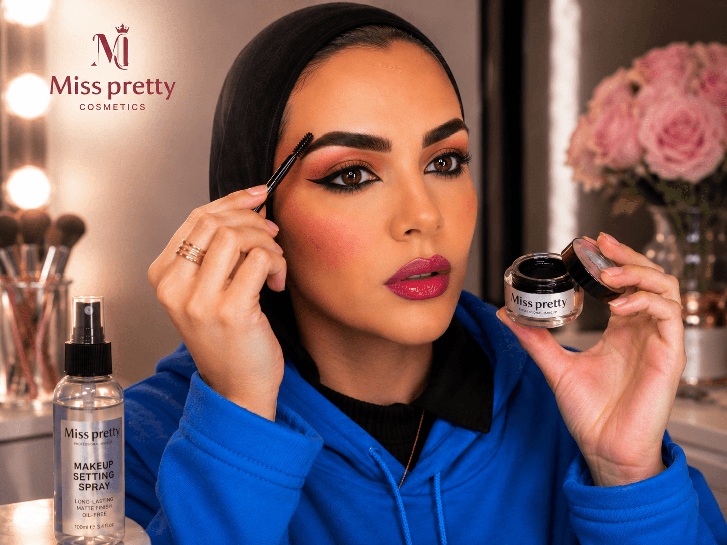 Miss Pretty Brow Gel – جل حواجب ميس برتي 4