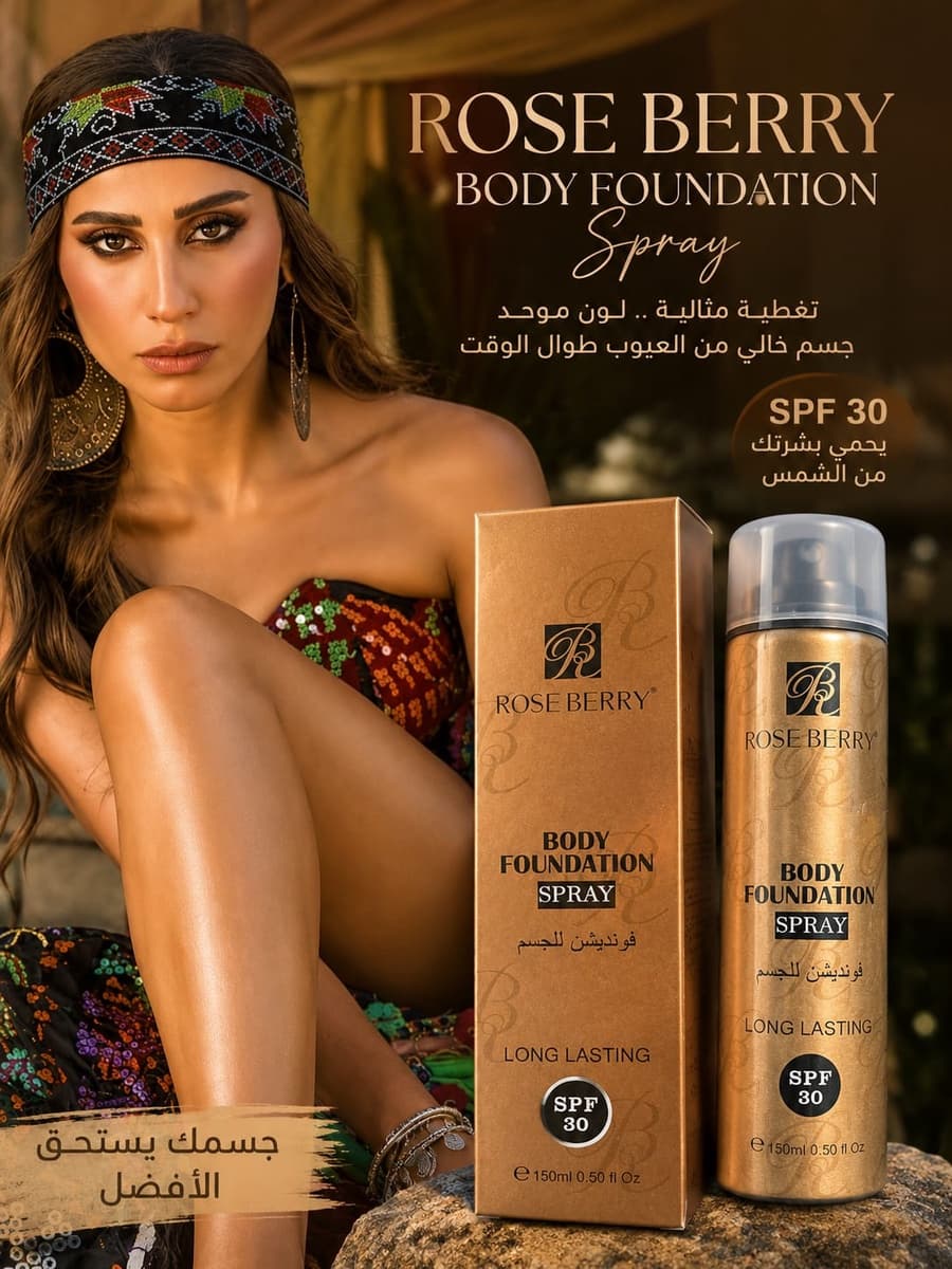 فاونديشن الجسم روز بيري 2