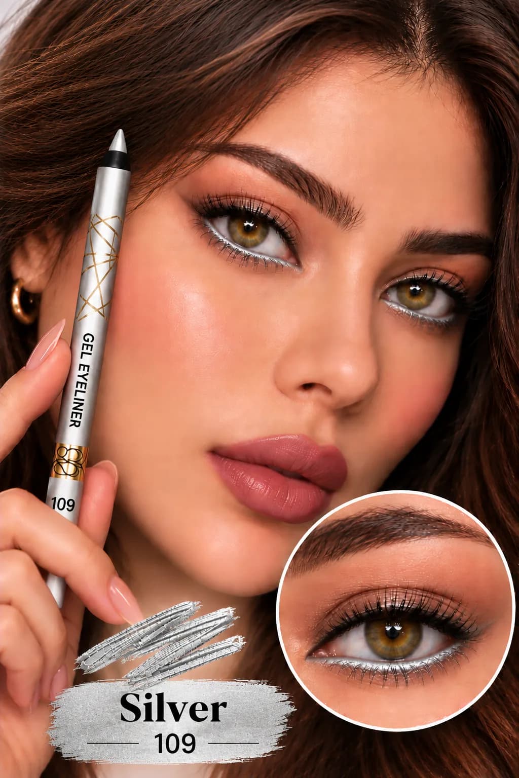 كحل روز بيري الأصلي | ROSE BERRY Gel Eyeliner – كحل جل كريمي بألوان متنوعة 2