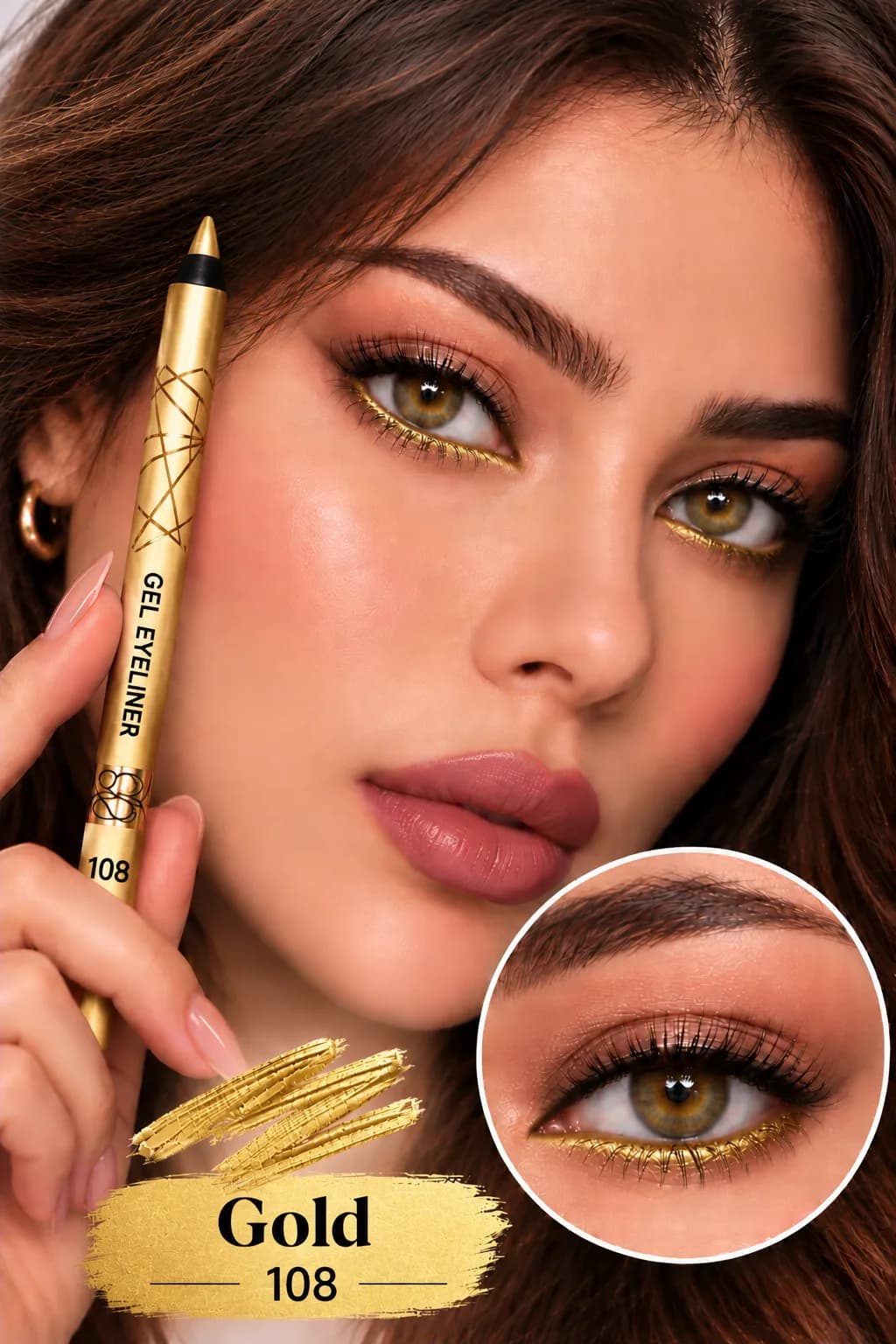 كحل روز بيري الأصلي | ROSE BERRY Gel Eyeliner – كحل جل كريمي بألوان متنوعة 3