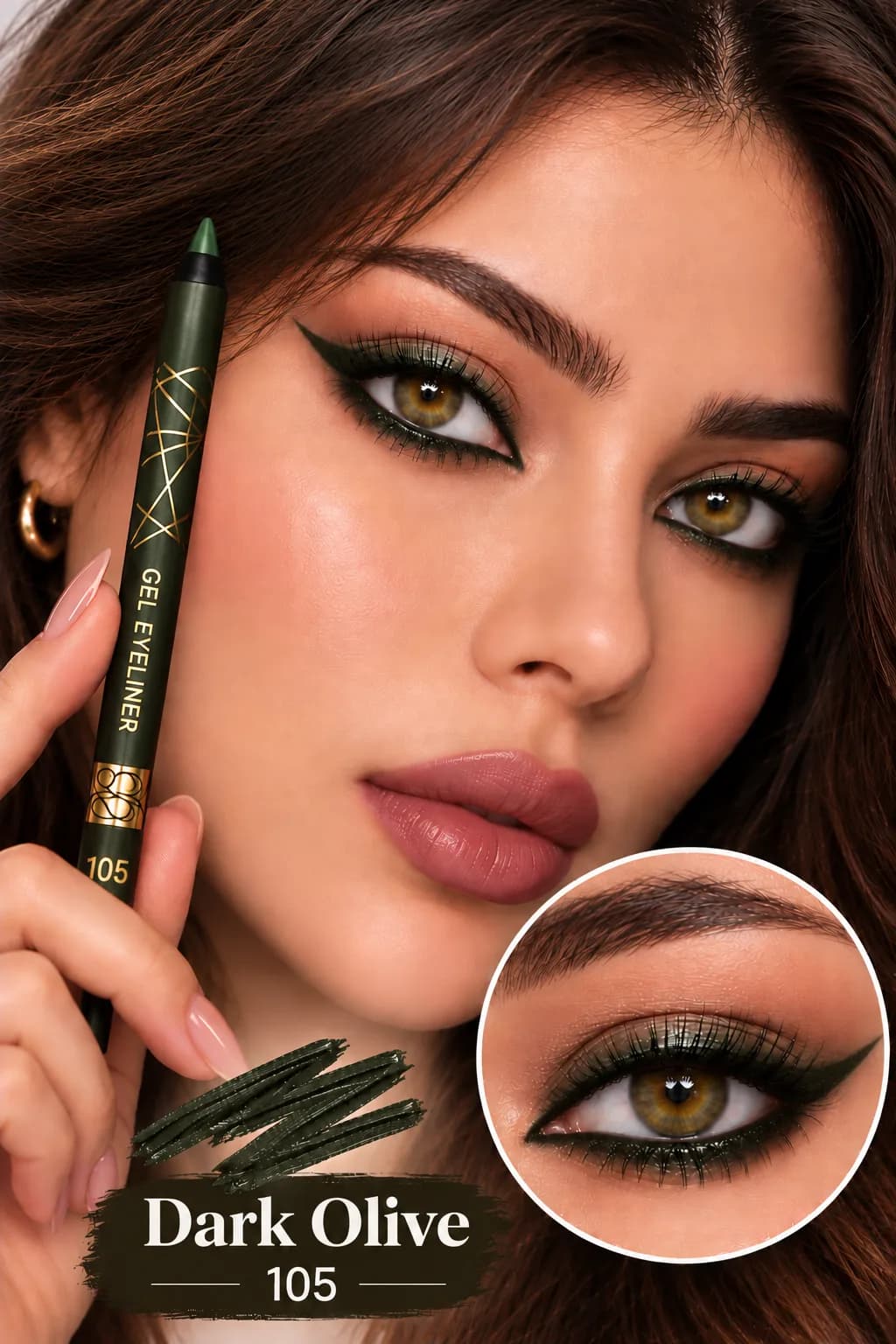 كحل روز بيري الأصلي | ROSE BERRY Gel Eyeliner – كحل جل كريمي بألوان متنوعة 6