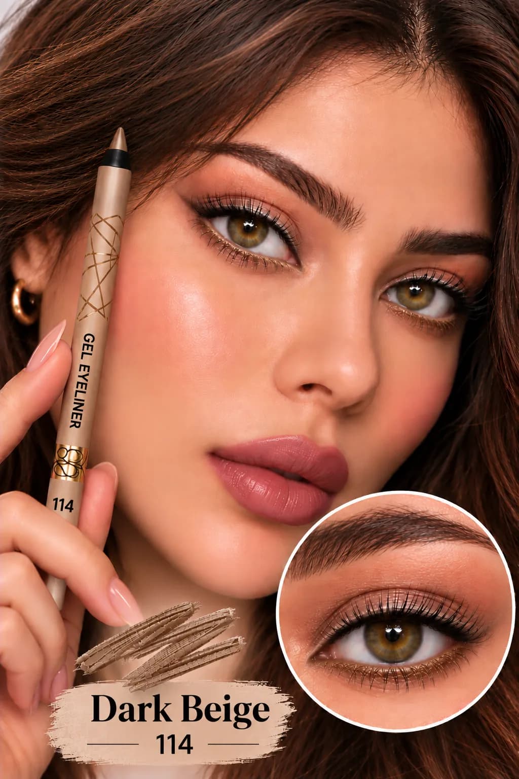 كحل روز بيري الأصلي | ROSE BERRY Gel Eyeliner – كحل جل كريمي بألوان متنوعة 4