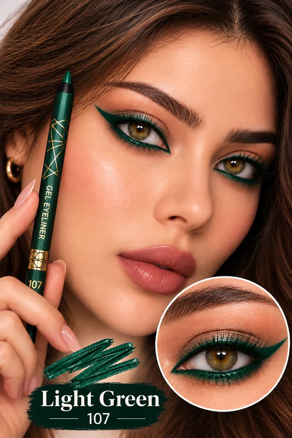 كحل روز بيري الأصلي | ROSE BERRY Gel Eyeliner – كحل جل كريمي بألوان متنوعة 9
